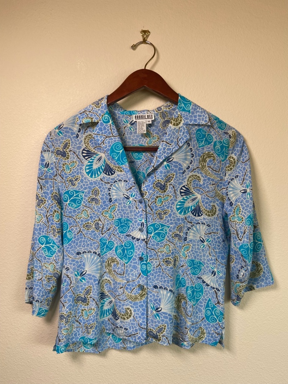 Vintage Robbie Bee Silk Blouse